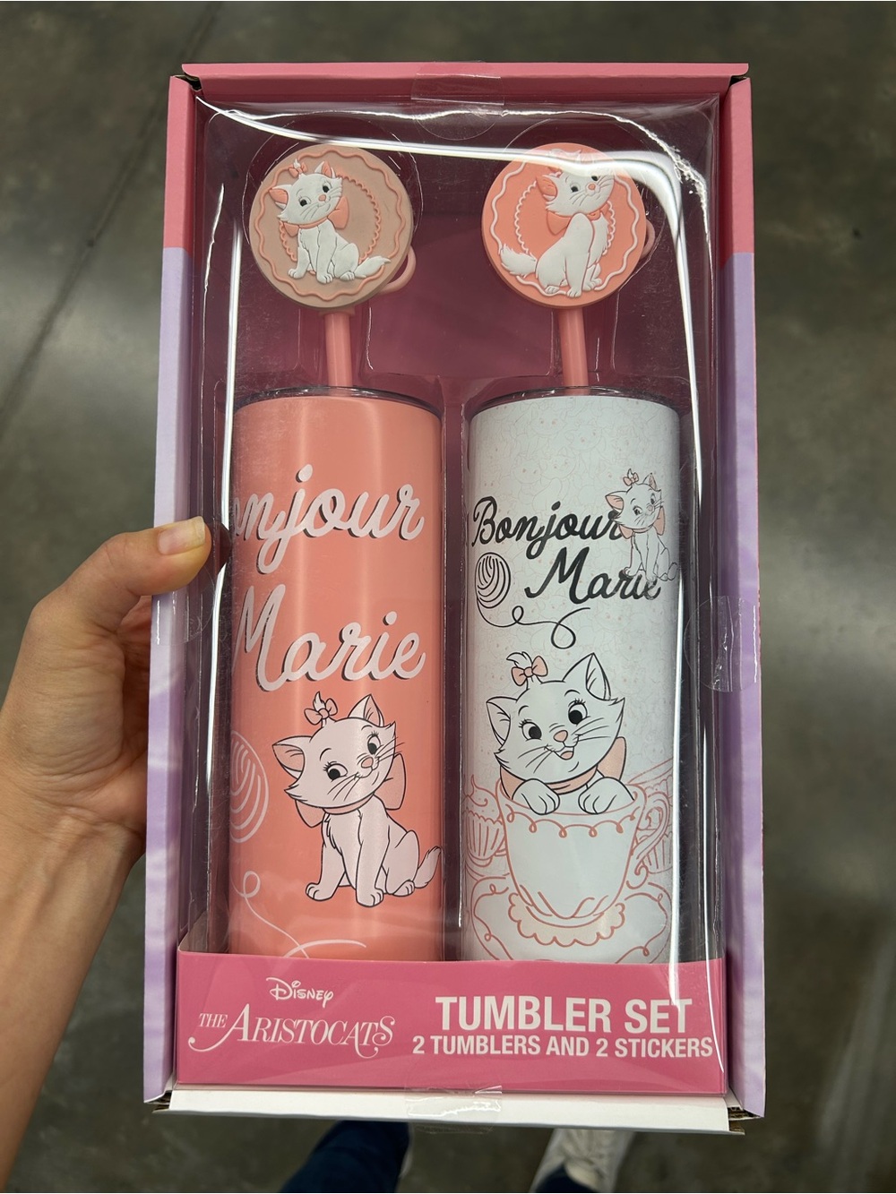 Limited Edition Disney The Aristocats Tumbler Set
